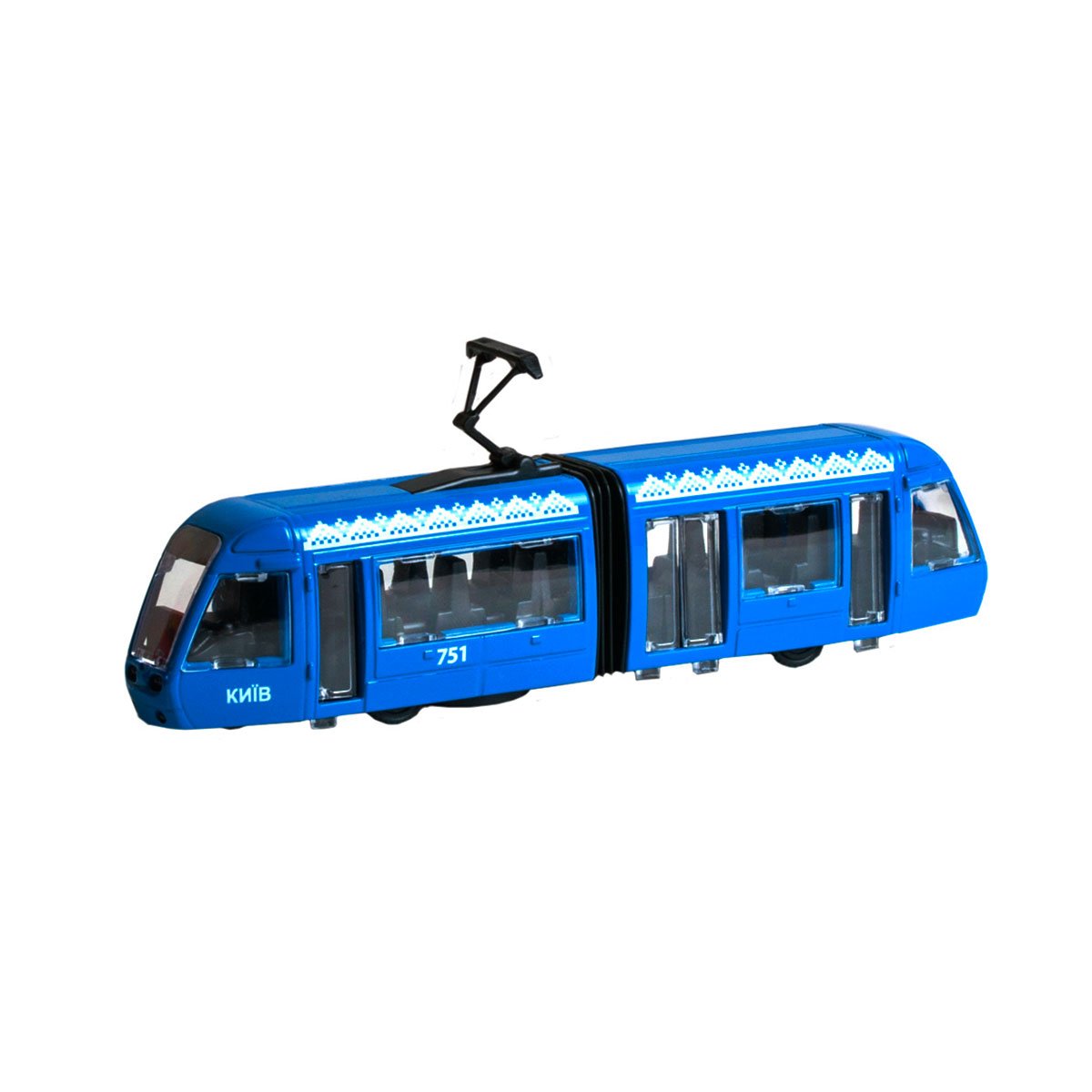 Автомодель Technopark Трамвай Киев, синий (SB-17-51-WB(IC)) - фото 2