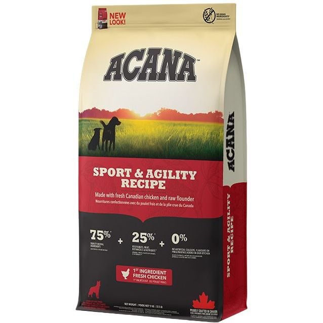 Сухий корм для собак Acana Sport & Agility Recipe, 17 кг - фото 2