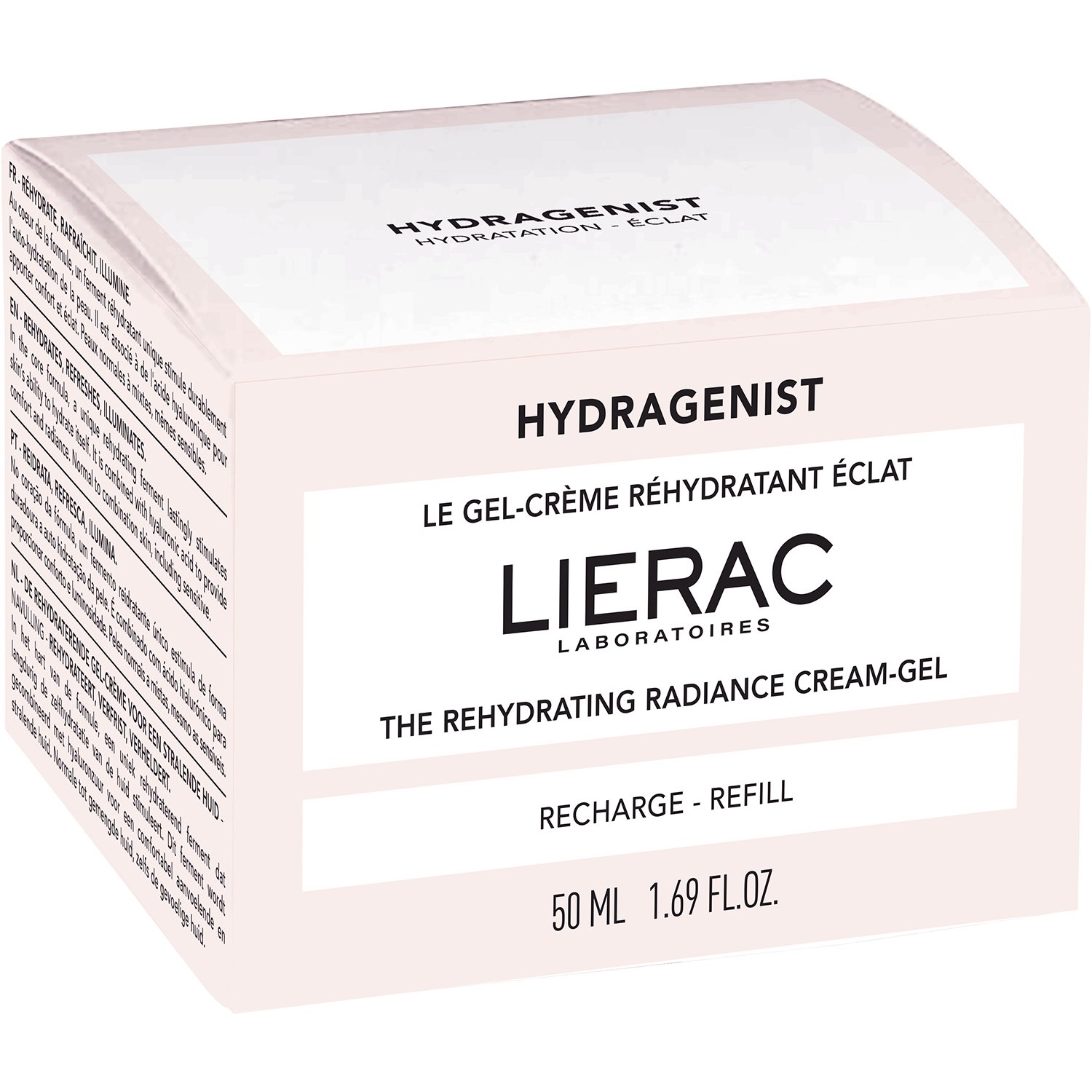 Крем-гель для обличчя Lierac Hydragenist Rehydrating Radiance, змінний блок, 50 мл - фото 1
