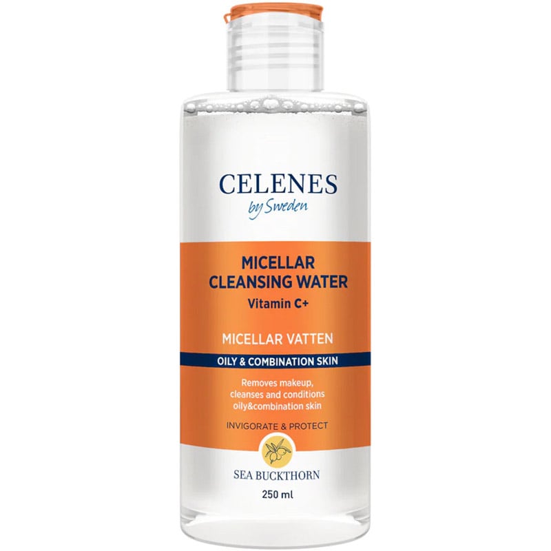 Міцелярна вода Celenes з обліпихою для жирної та комбінованої шкіри 250 мл - фото 1