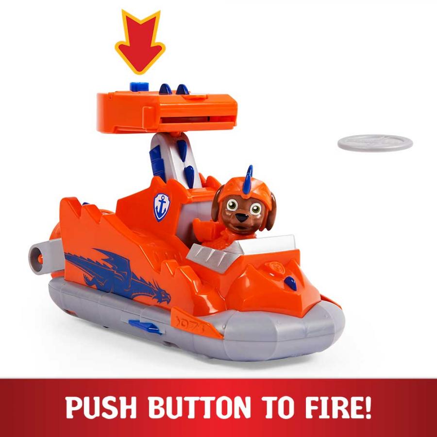 Рятувальний автомобіль де-люкс Spin Master Paw Patrol з водієм Зума (SM16776/4620) - фото 4