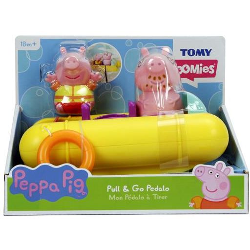 Игрушка для ванной Toomies Свинка Пеппа в лодке (E73107) - фото 3