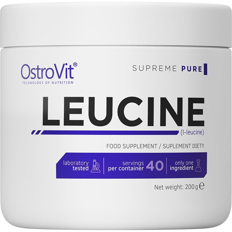 Амінокислота OstroVit Supreme Pure Leucine Natural 200 г - фото 1