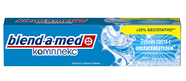 Зубна паста Blend-a-med Комплекс 7 з ополіскувачем, 125 мл - фото 3