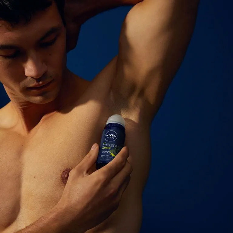 Антиперспірант Nivea Men Deep Sport з чорним вугіллям 50 мл (93388) - фото 4