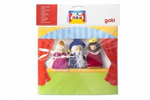 Набір ляльок для пальчикового театру Goki, 3 шт. (51592G) - фото 4