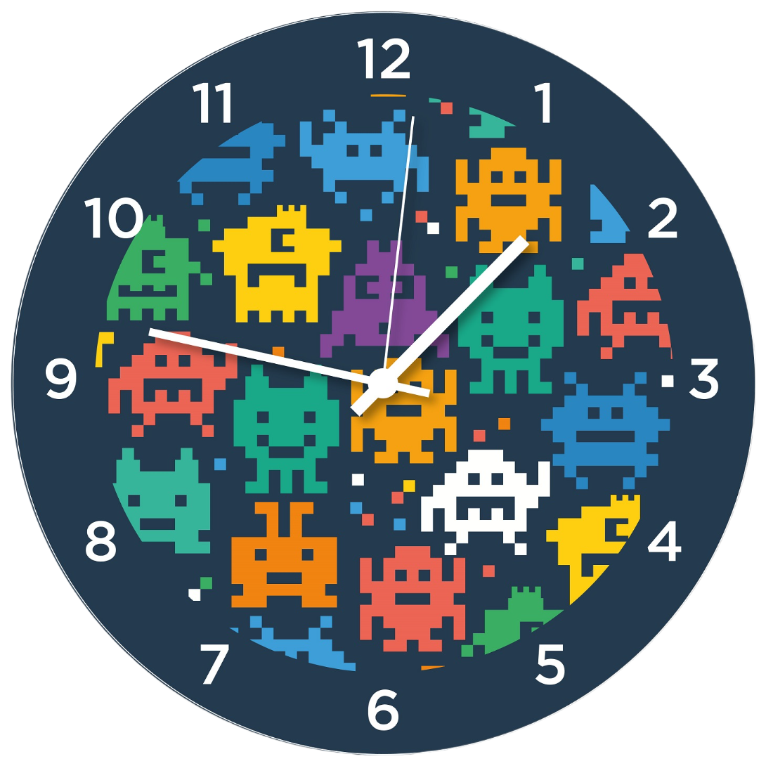 Настенные часы Art-Life Collection, 45x45 см, темно-синий (1 Pvh 29 45x45) - фото 1