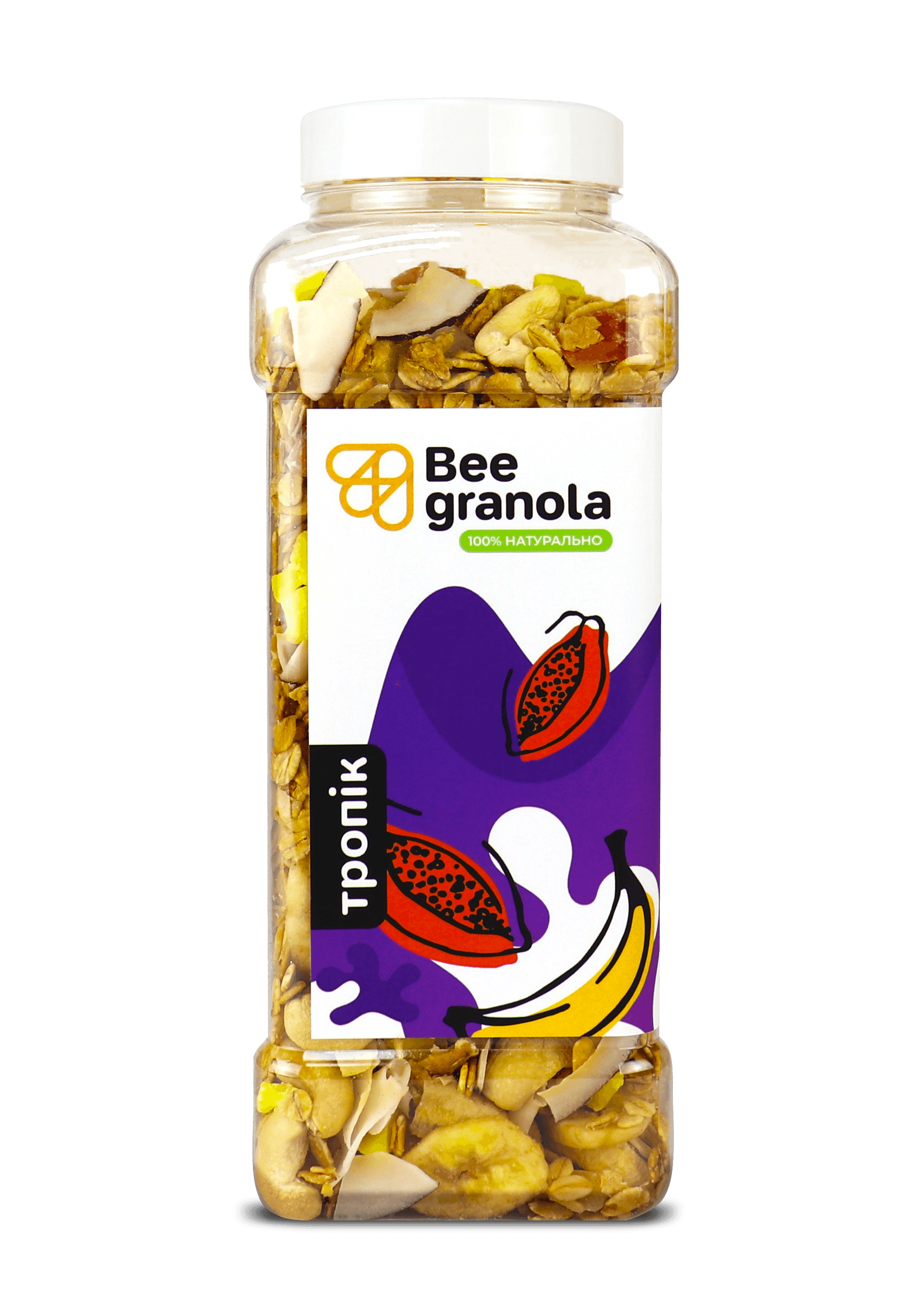 Гранола Bee Granola Тропік 500 г - фото 1