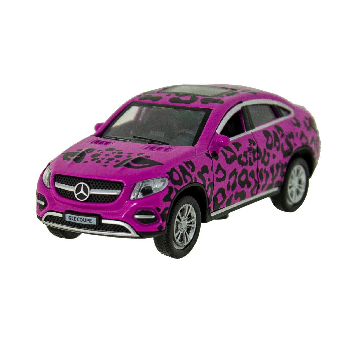 Автомодель Technopark Glamcar Mercedes-Benz Gle Coupe, розовый (GLECOUPE-12GRL-PIN) - фото 1