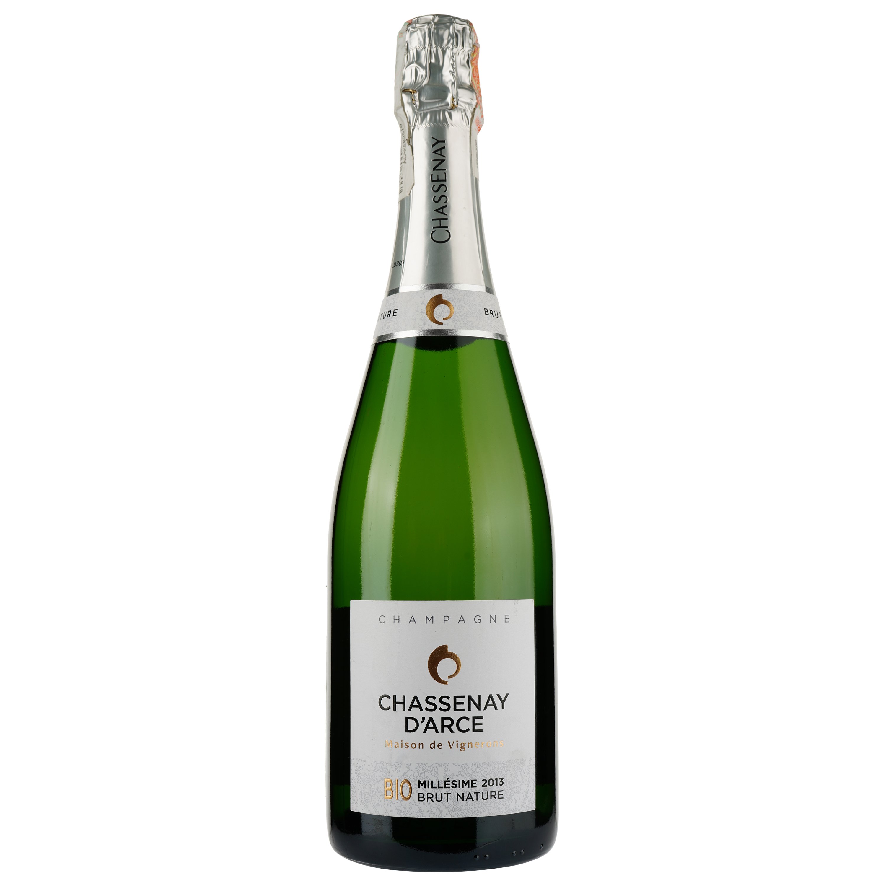 Шампанское Champagne Chassenay d'Arce SCA Champagne Bio Brut Nature 2013, белое, брют натюр, 0,75 л - фото 1