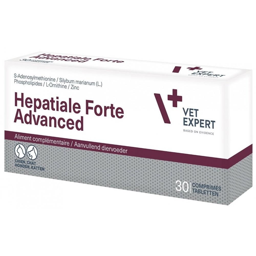 Харчова добавка Vet Expert Hepatiale Forte Advanced для захисту та підтримки печінки, 30 таблеток - фото 1