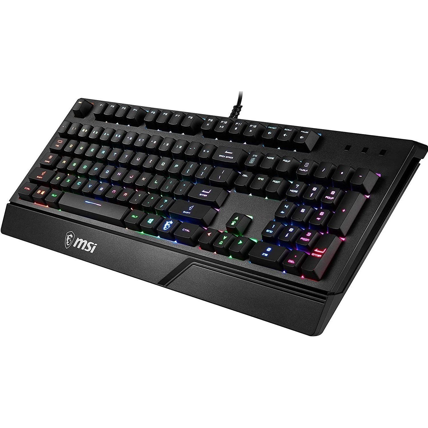 Клавиатура игровая MSI Vigor GK20 с подсветкой black (VIGOR_GK20_UA) - фото 2