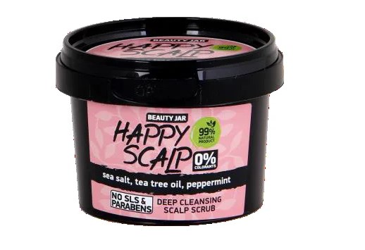 Скраб Beauty Jar Happy Scalp, очищающий для кожи головы,100 г - фото 1