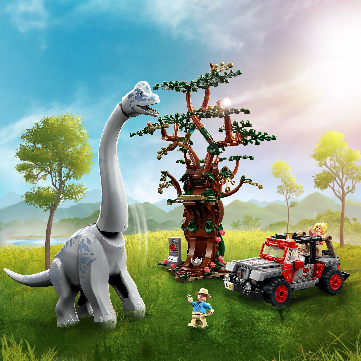 Конструктор LEGO Jurassic World Відкриття брахіозавра, 512 деталей (76960) - фото 5