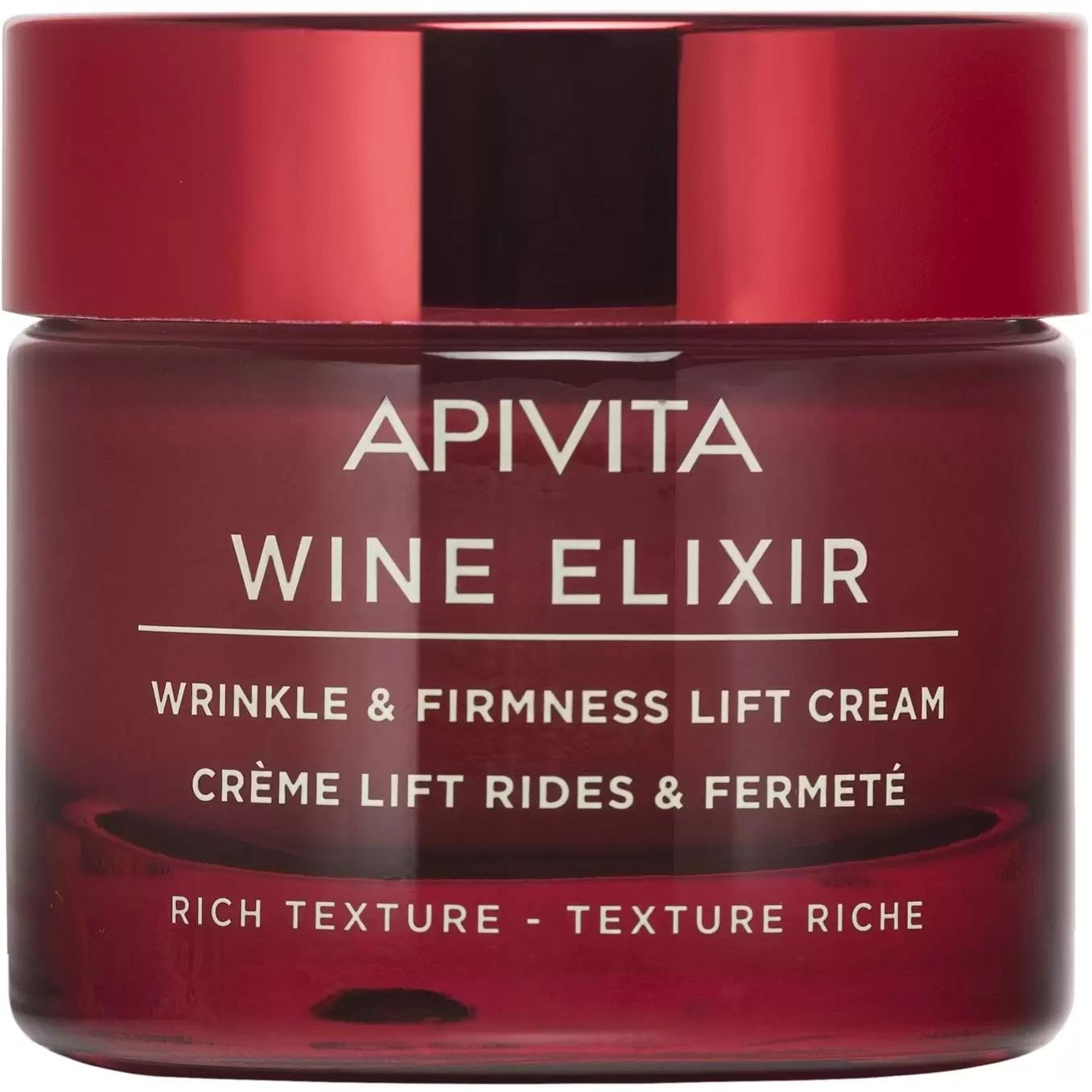 Крем-лифтинг насыщенной текстуры Apivita Wine Elixir для борьбы с морщинами и повышения упругости, 50 мл - фото 1