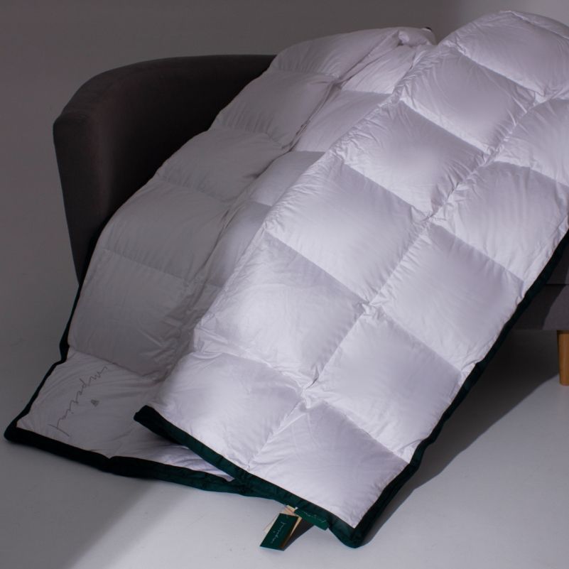 Одеяло антиаллергенное MirSon Imperial Satin Luxe, демисезонное, 240х220 см, белое - фото 5