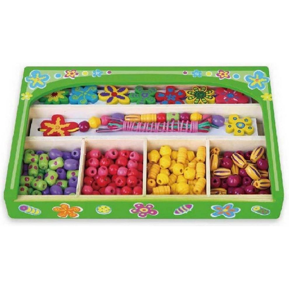 Набор для создания украшений Viga Toys Бусы из цветов (52730) - фото 1