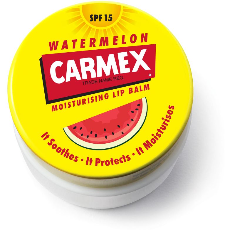 Бальзам для губ у баночці Carmex зі смаком кавуну 7.5 г - фото 2