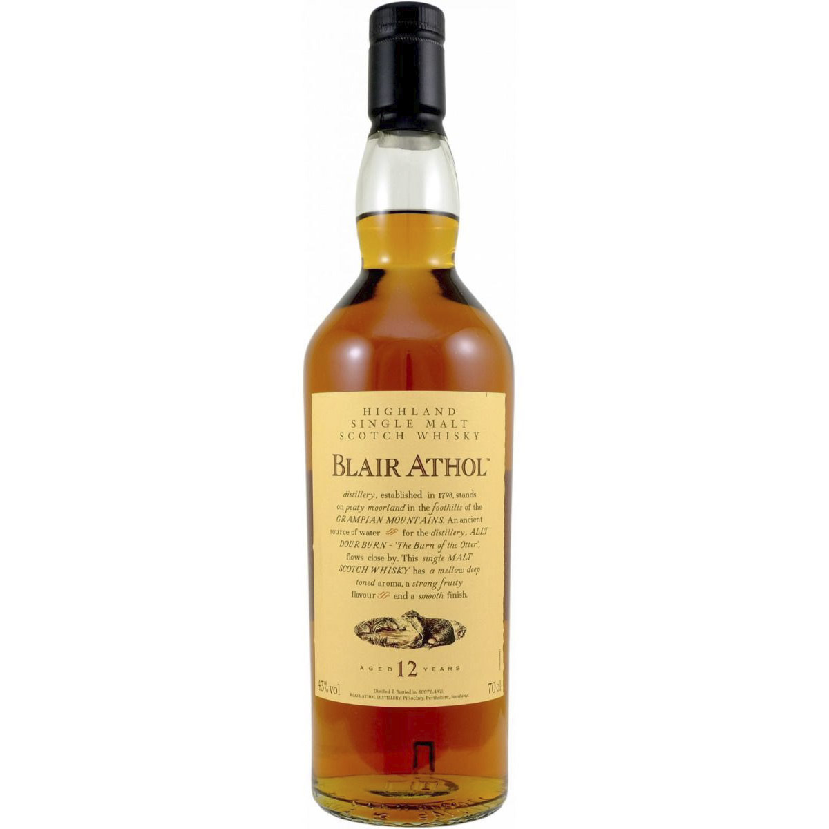 Виски Blair Athol 12yo Single Malt Scotch Whisky, 43%, 0,7 л - фото 1