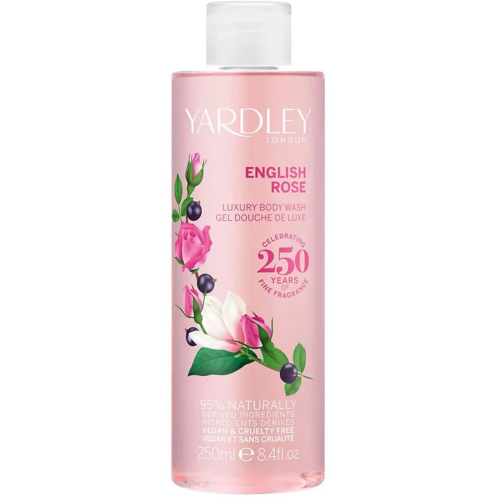 Гель для душу Yardley London English Rose Luxury Body Wash, 250 мл - фото 1