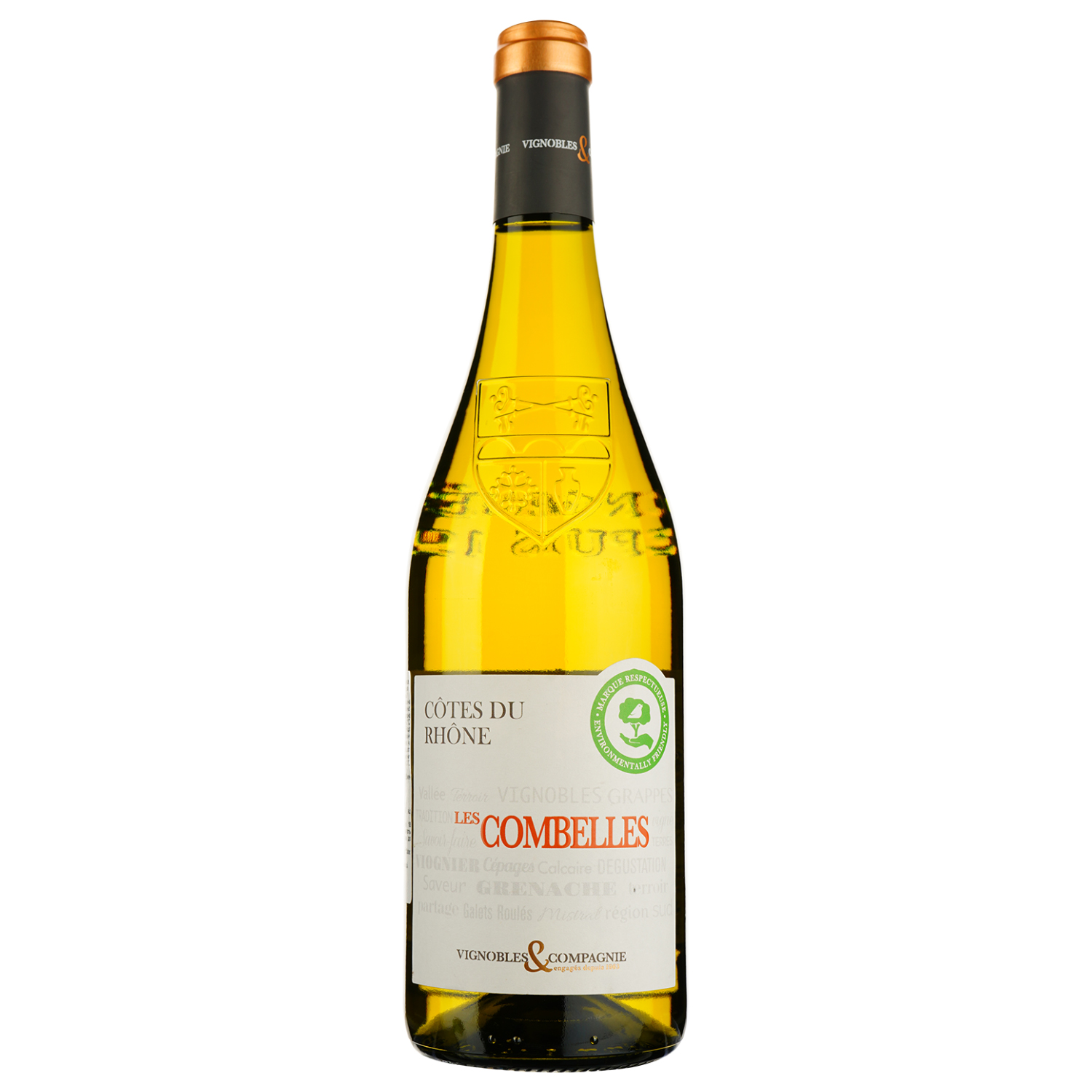 Вино La Rhodanienne Cotes du Rhone Les Combell,13%, 0,75 л (522385) - фото 1