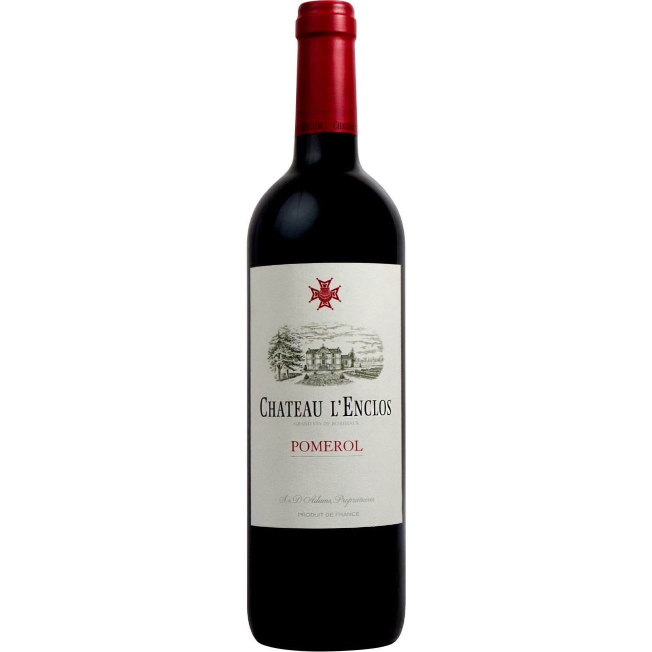 Вино Chateau L'Enclos Pomerol AOC 2015 червоне сухе 0.75 л - фото 1