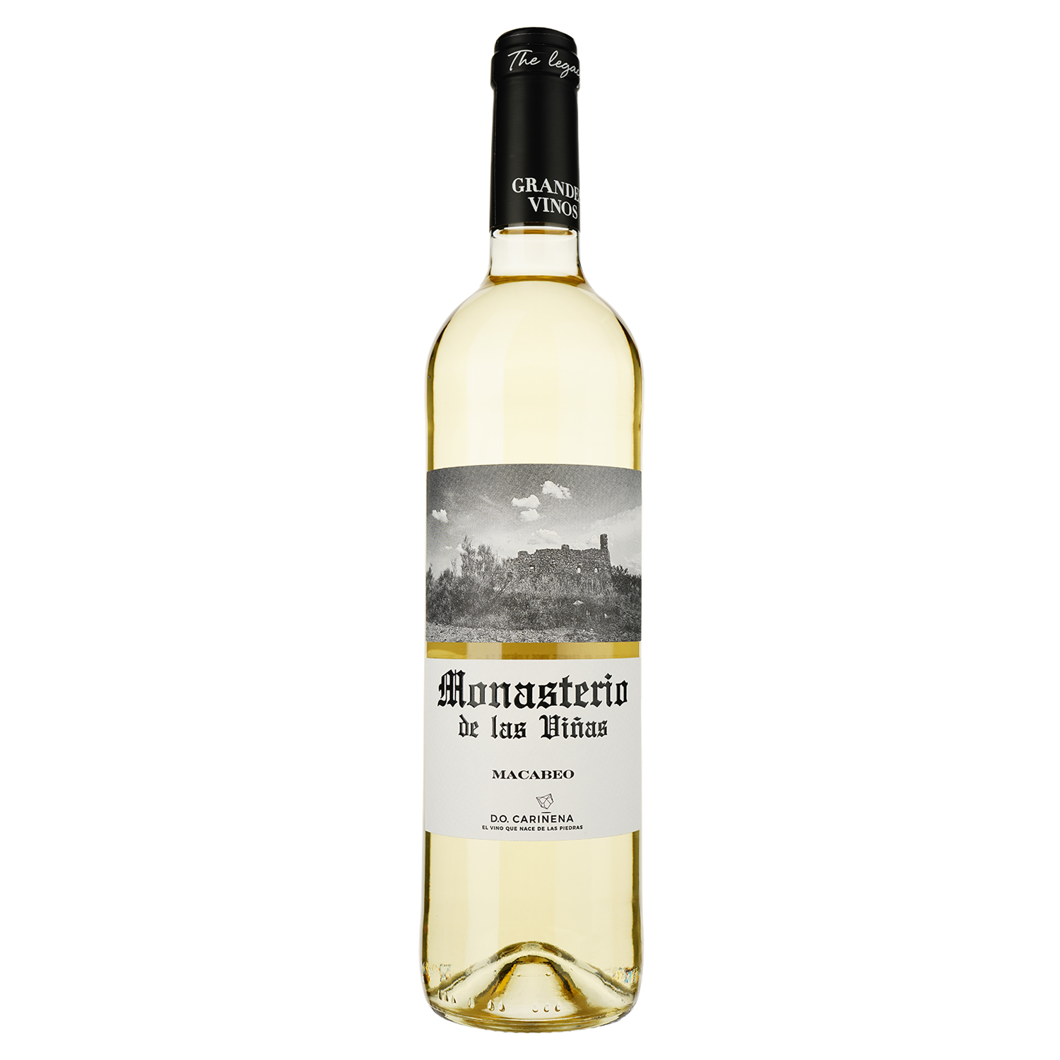 Вино Monasterio de las Vinas Blanco Macabeo, 12,5%, 0,75 л (734217) - фото 1