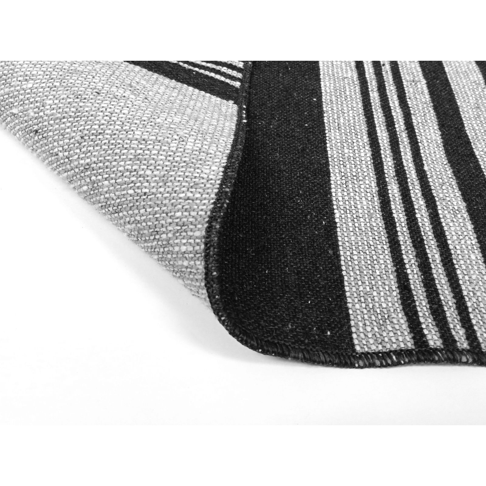 Ковер универсальный Izzihome Lara LR02 Siyah Beyaz 60х90 см серый (201LR02BL1992) - фото 2