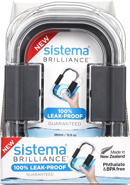Контейнер Sistema харчовий герметичний для зберігання, 0,38 л, 1 шт. (55105) - фото 4