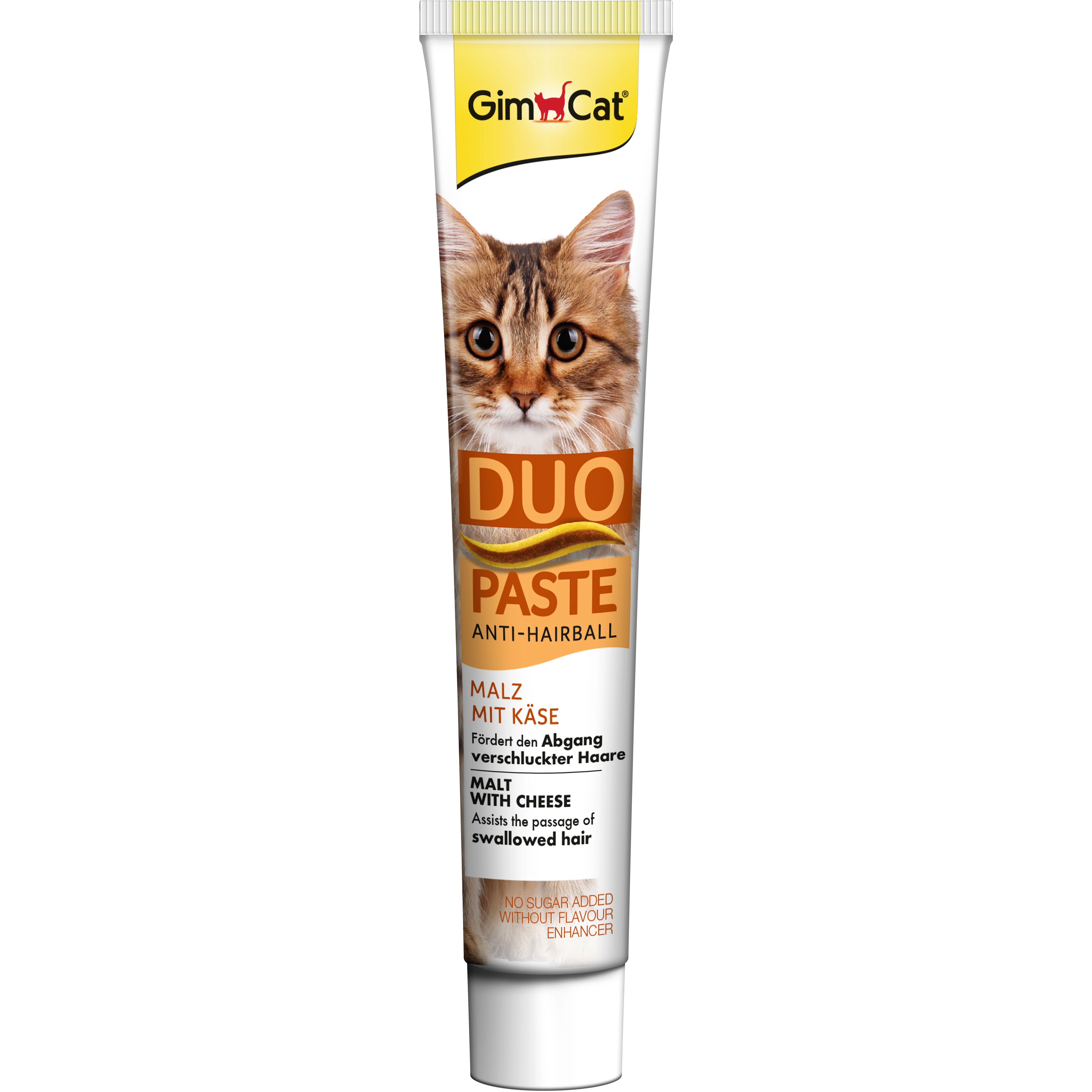 Паста для котів GimCat Duo Paste Anti-hairball сир та солод 50 г (G-427218) - фото 1