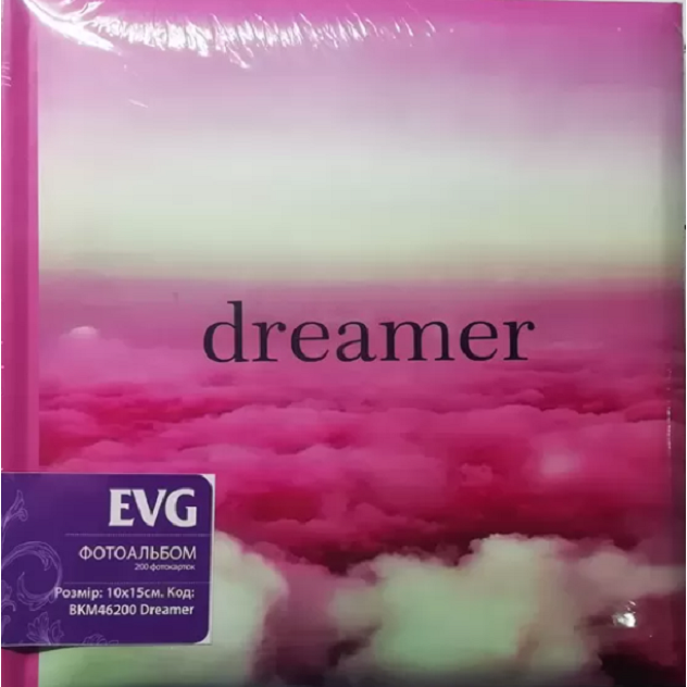 Фотоальбом EVG BKM46200 Dreamer, 200 фото, 15х10 см (BKM46200 Dreamer) - фото 1