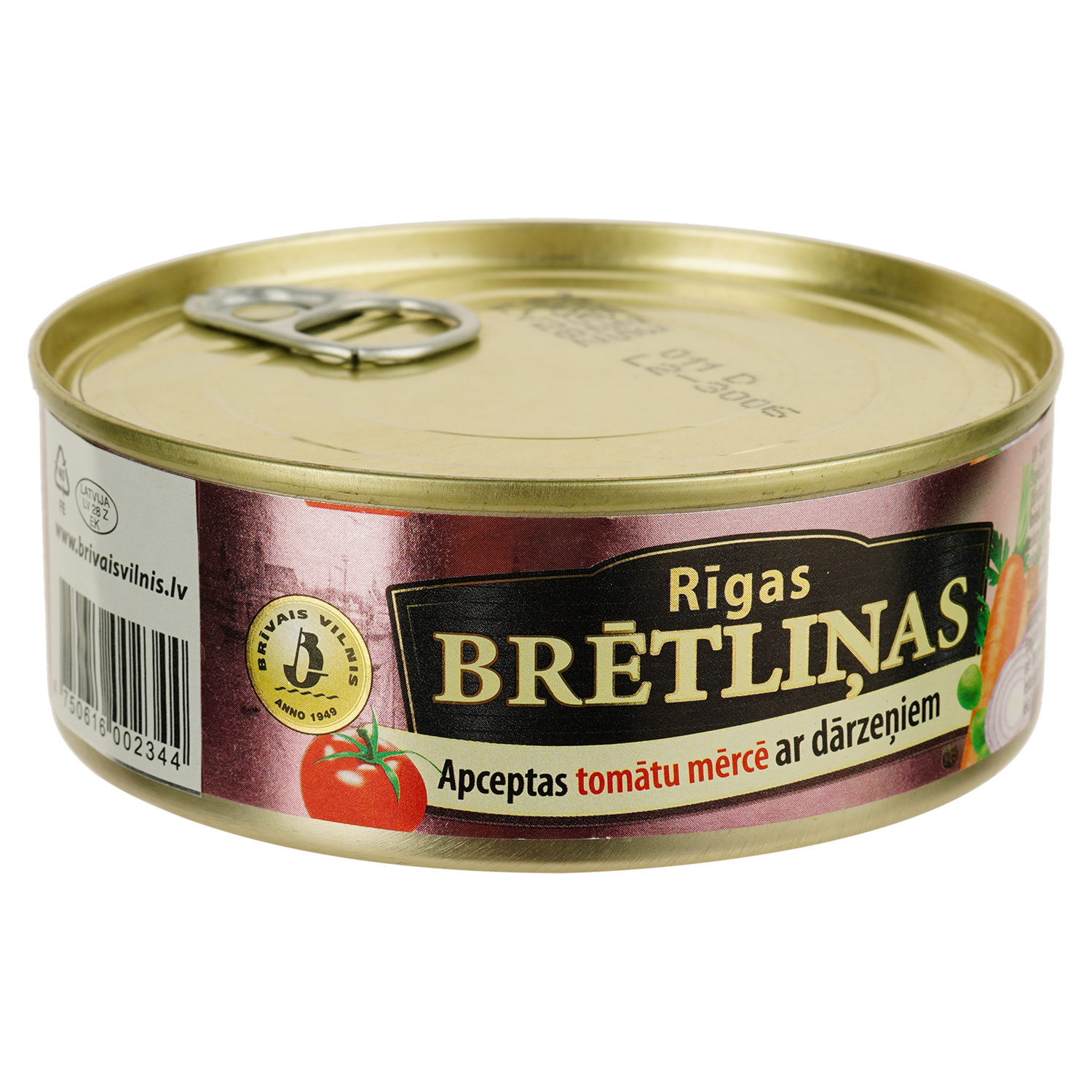Несколько Brivais Vilnis рижская в томатном соусе с овощами 240 г (481153) - фото 4