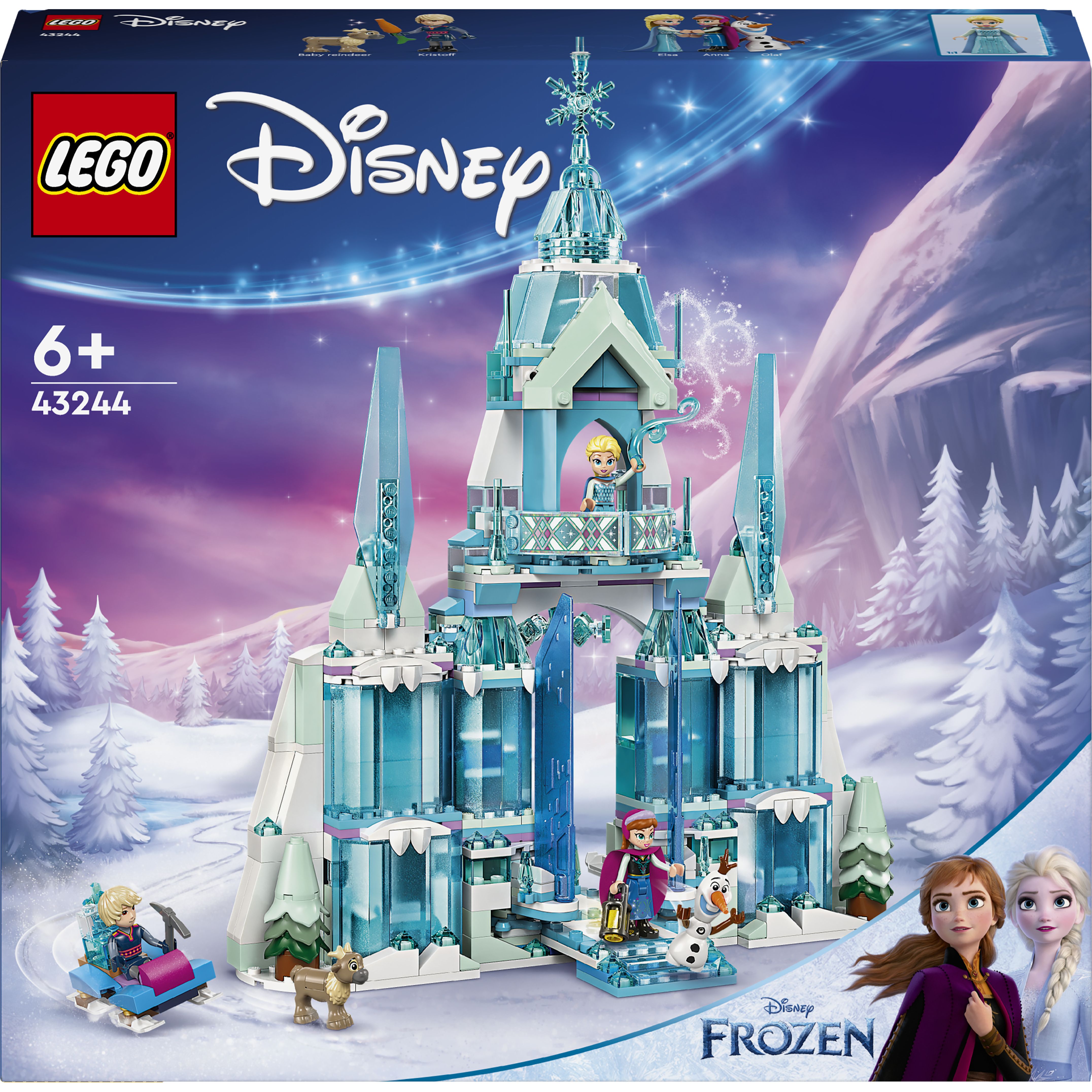 Конструктор LEGO Disney Princess Крижаний палац Ельзи 630 деталей (43244) - фото 1
