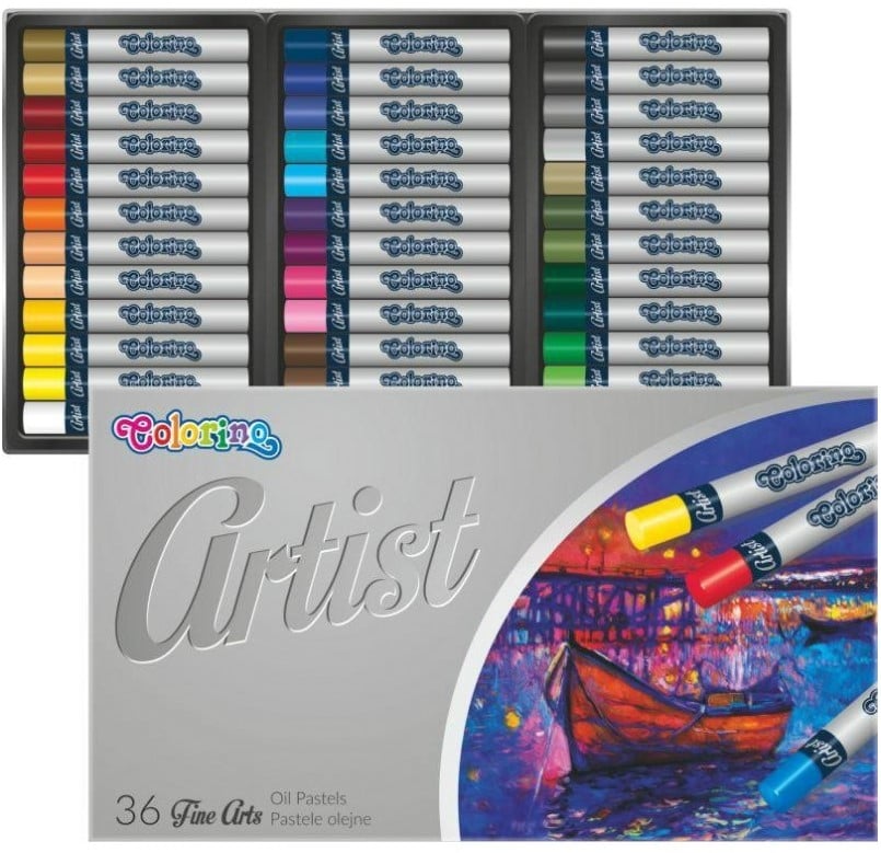 Карандаши пастельные Colorino Рremium Artist, на масляной основе, 36 цветов, 36 шт. (65726PTR) - фото 1