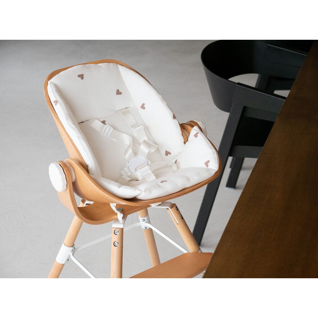 Подушка на сиденье для новорожденного Childhome Evolu hearts (CHEVOSCNBJOH) - фото 6