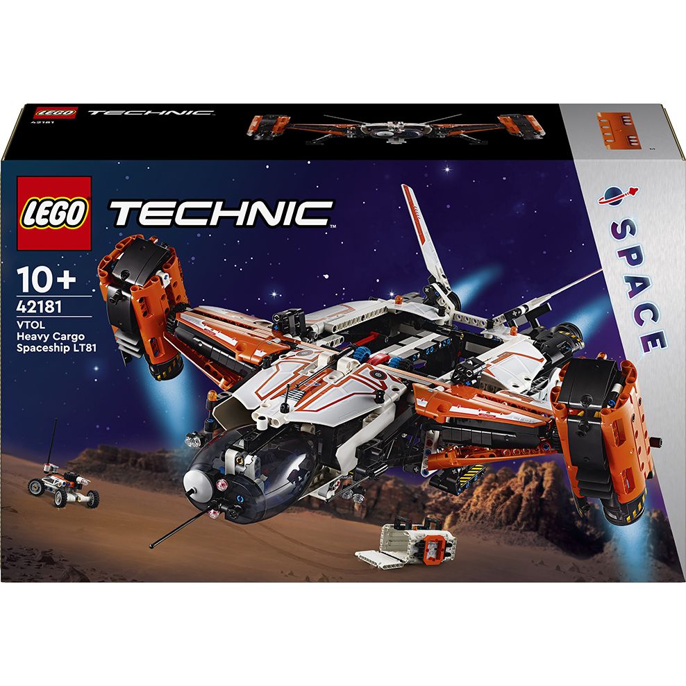 Конструктор LEGO Technic Вантажний космічний корабель VTOL LT81, 1365 деталей (42181) - фото 1