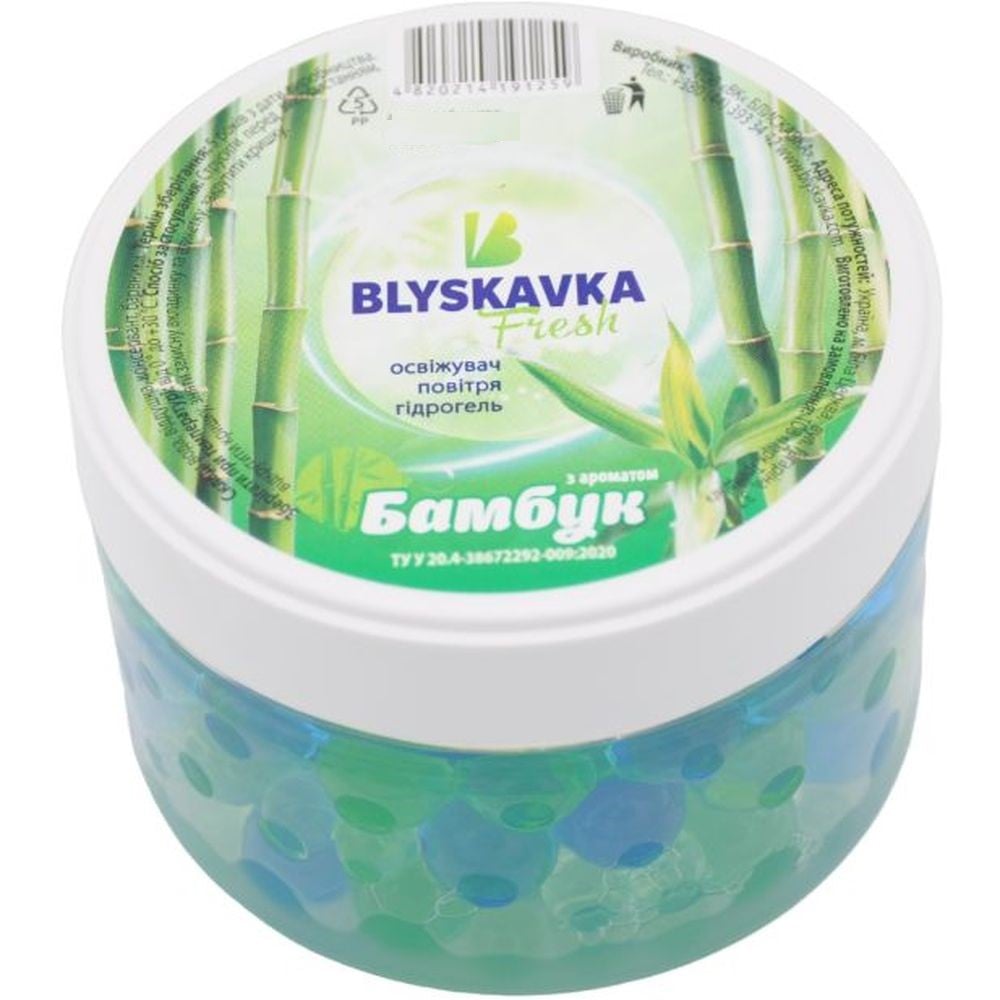 Гидрогелевый освежитель воздуха Blyskavka Бамбук - фото 1