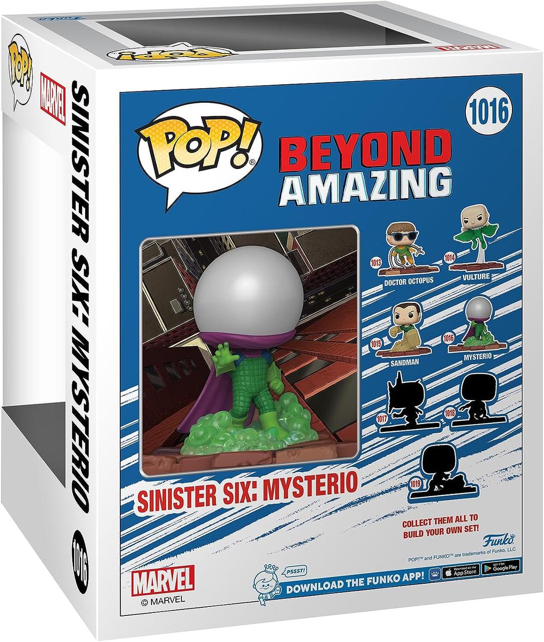 Фигурка Funko Pop Spider-Man Mysterio Человек-паук Мистерио 10 см SM M473 - фото 3