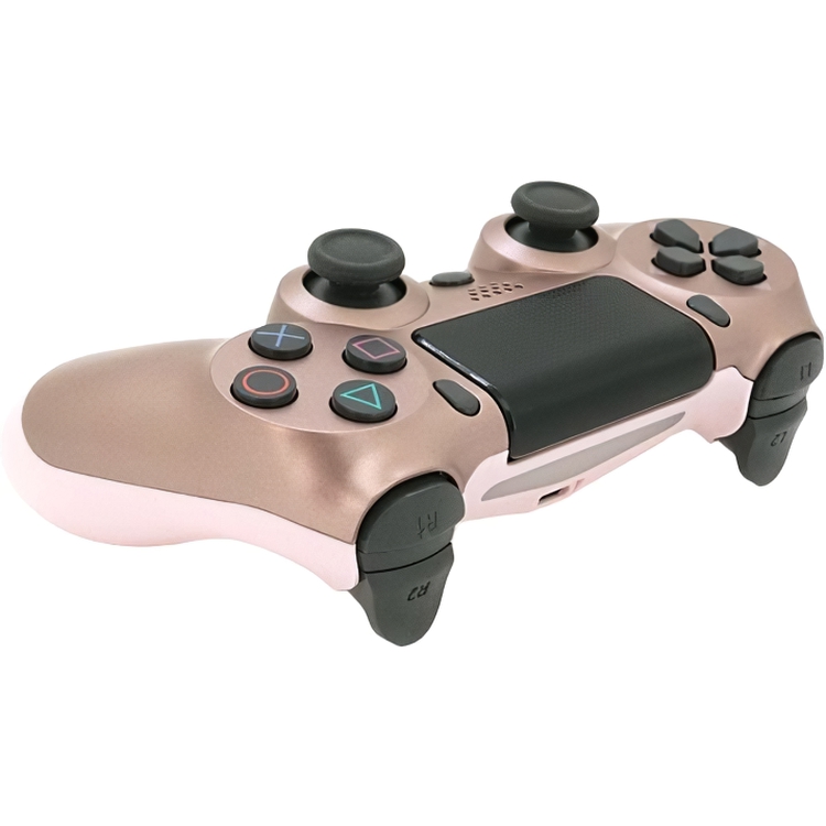 Геймпад джойстик Doubleshock Wireless PS4 Double Motor Vibration DualShock 4 Rose-Gold - фото 1