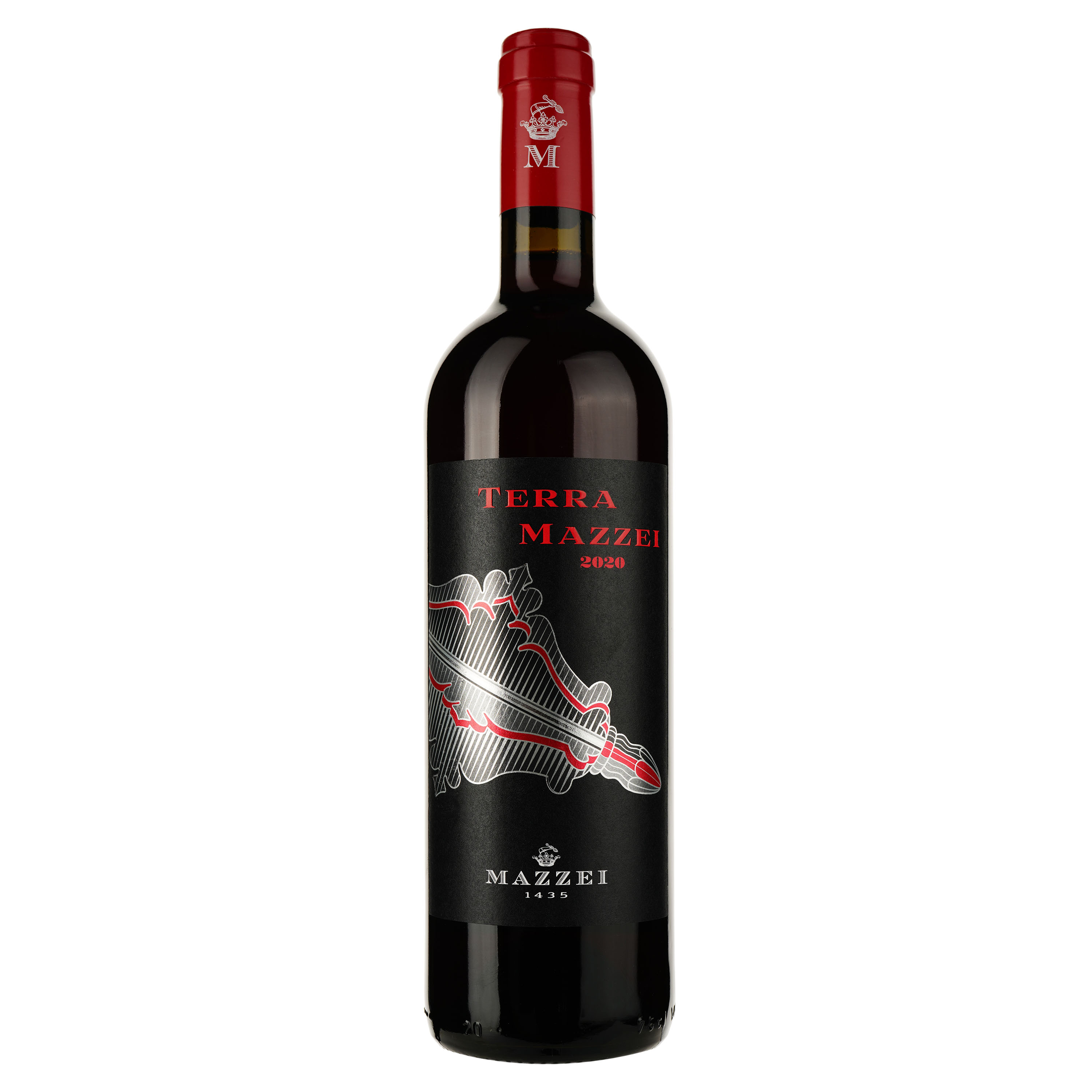 Вино Marchesi Mazzei Terra Mazzei Vino Rosso d'Italia, красное, сухое, 0,75 л - фото 1