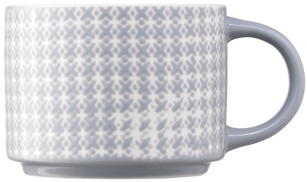 Чашка Ardesto Weaving A, 330 мл, білий (AR3473A) - фото 4
