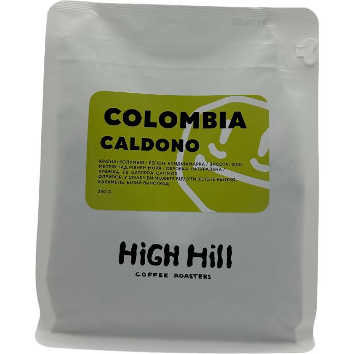 Кофе в зернах High Hill Colombia Caldono omni 250 г - фото 1