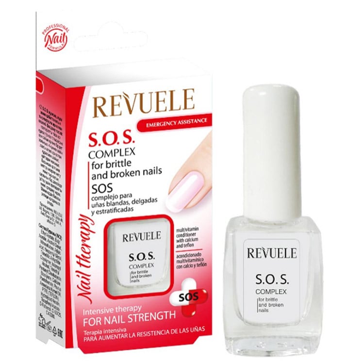 SOS-комплекс Revuele Nail Therapy для ломких и неровных ногтей, 10 мл - фото 1