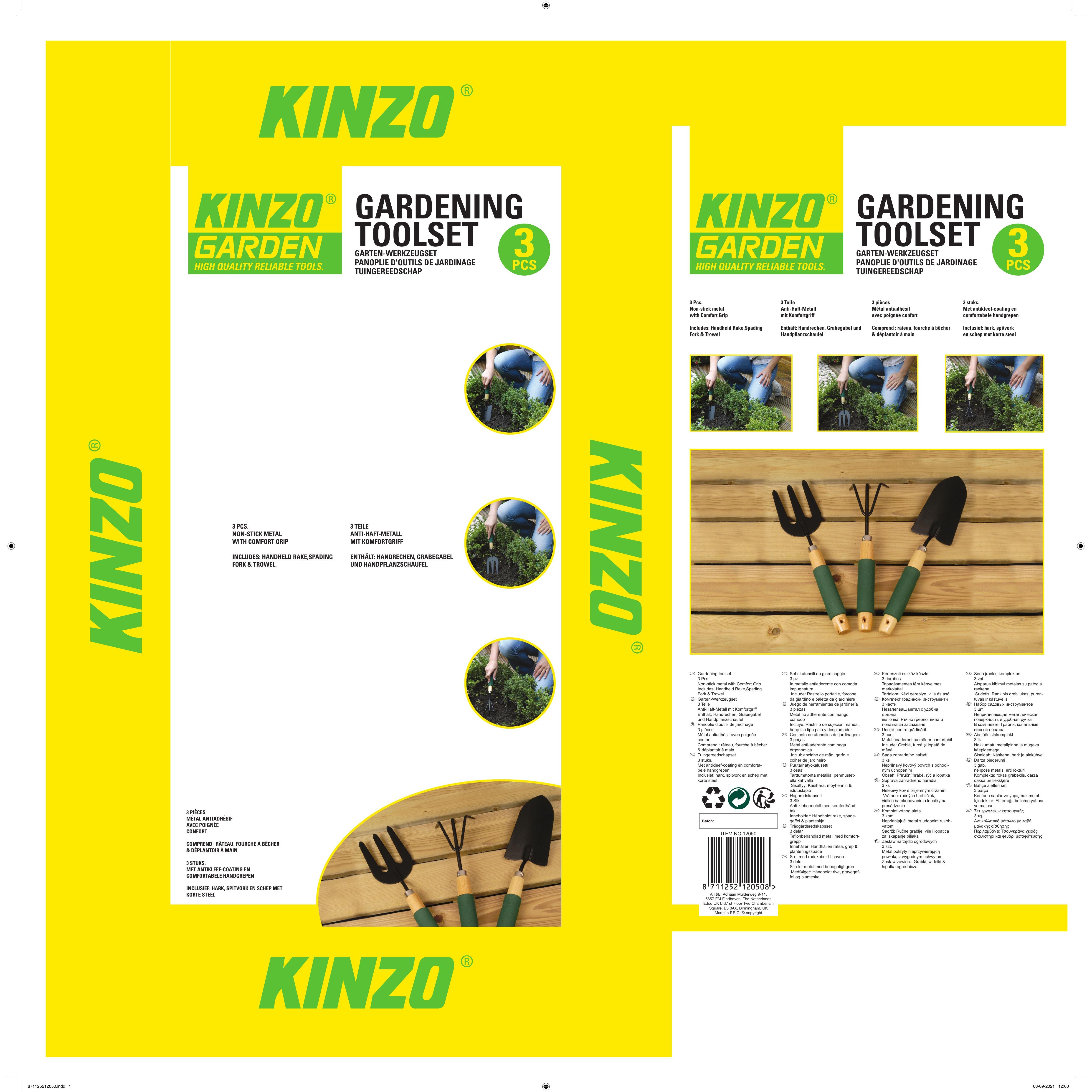 Набір садовий Kinzo Garden 3 предмети - фото 4