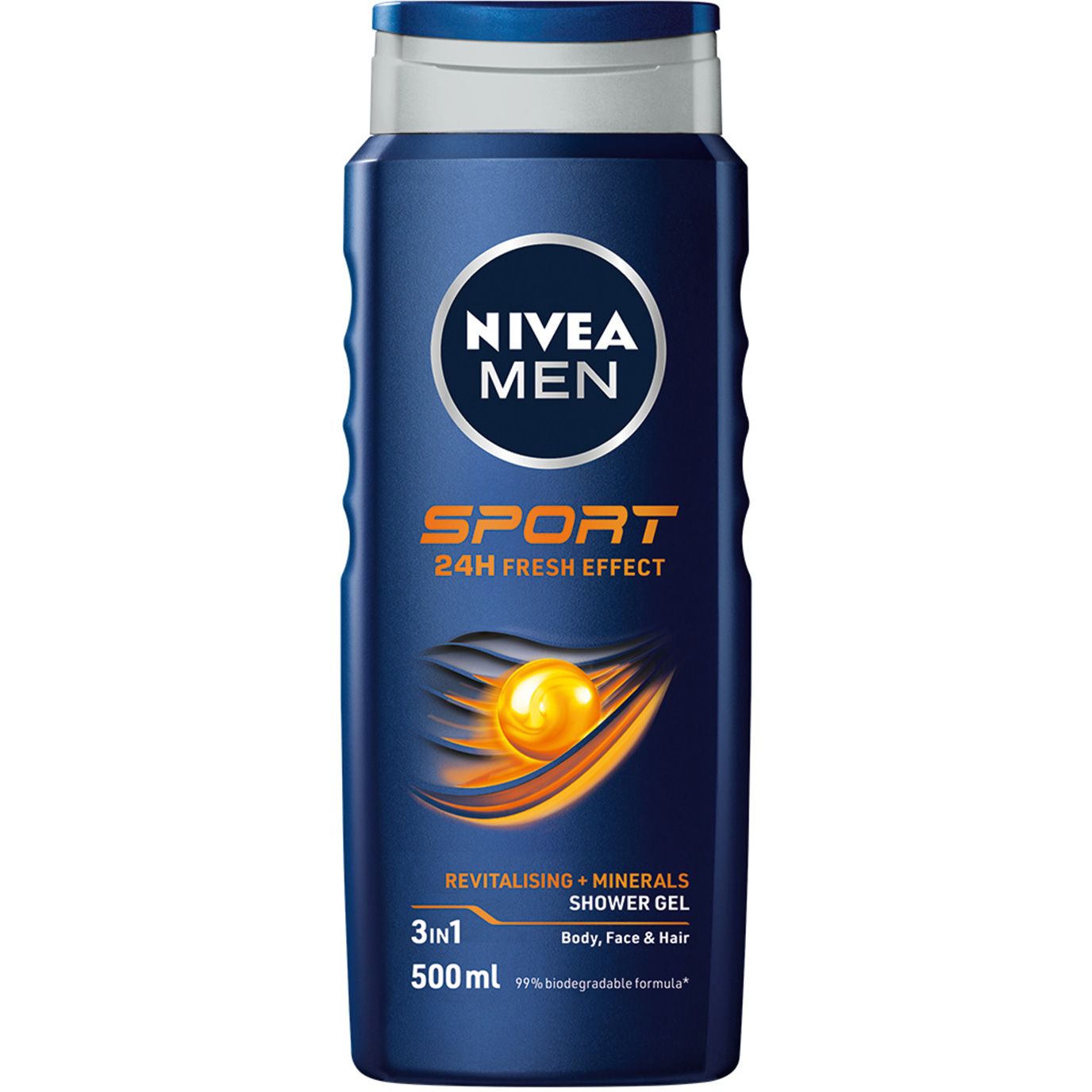 Гель для душу Nivea Men Спорт 3 в 1 для тіла, обличчя та волосся, 500 мл (81083) - фото 1