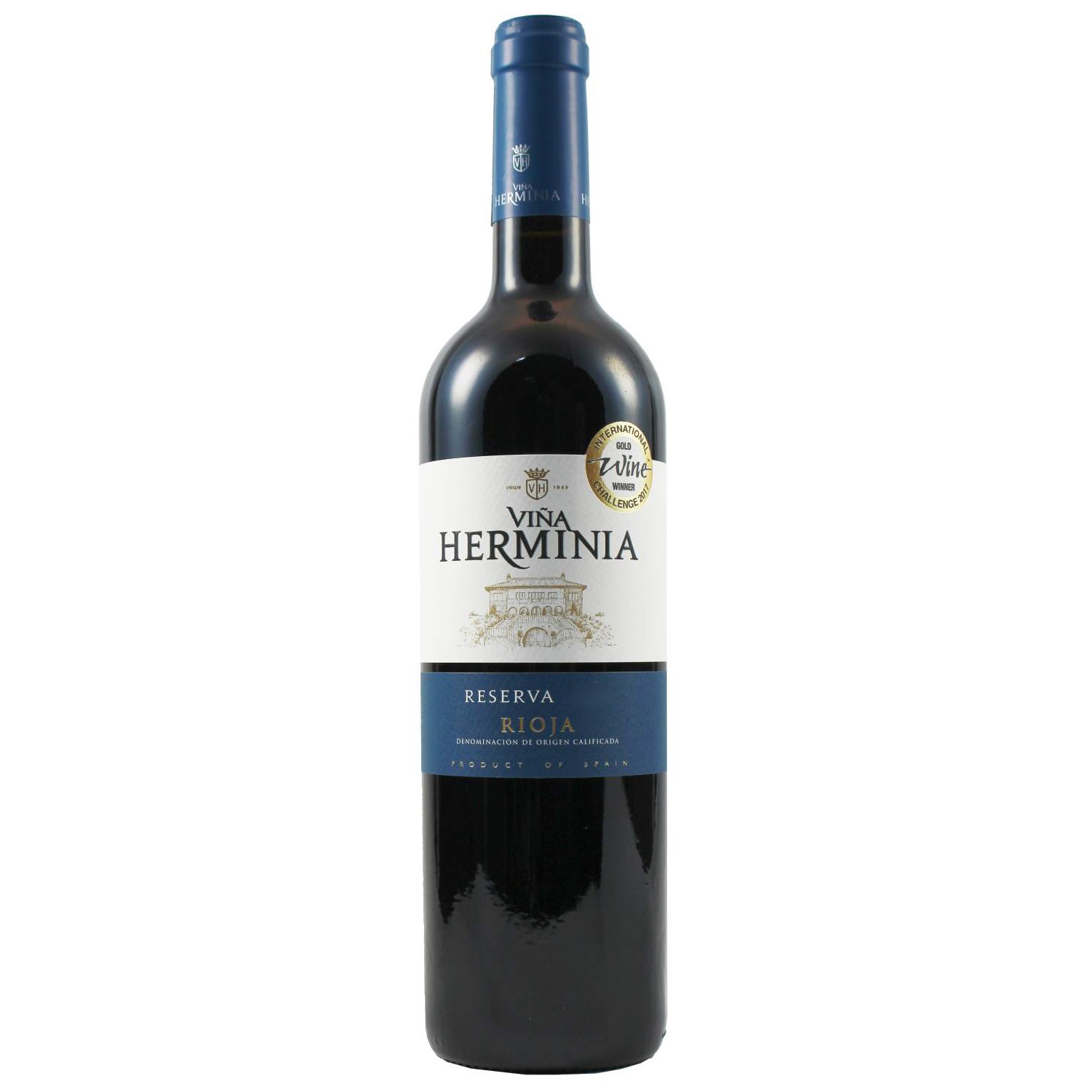 Вино Vina Herminia Reserva, красное, сухое, 14%, 0,75 л (8000015426274) - фото 1