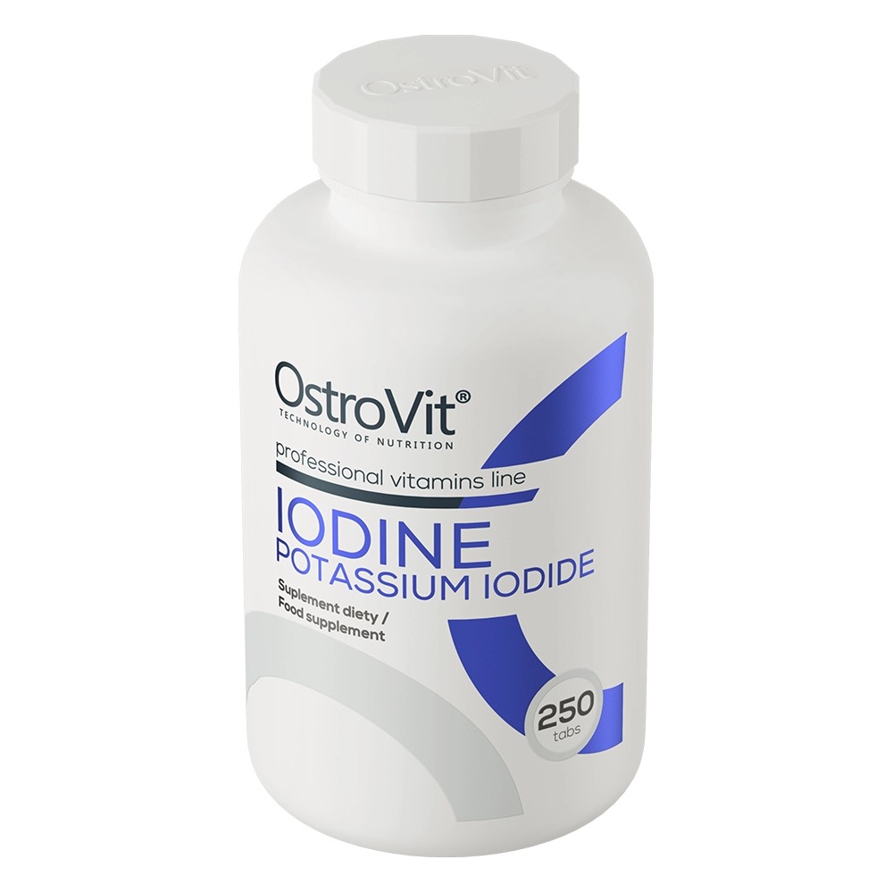 Минерал OstroVit IODINE Potassium Iodine 250 таблеток - фото 2