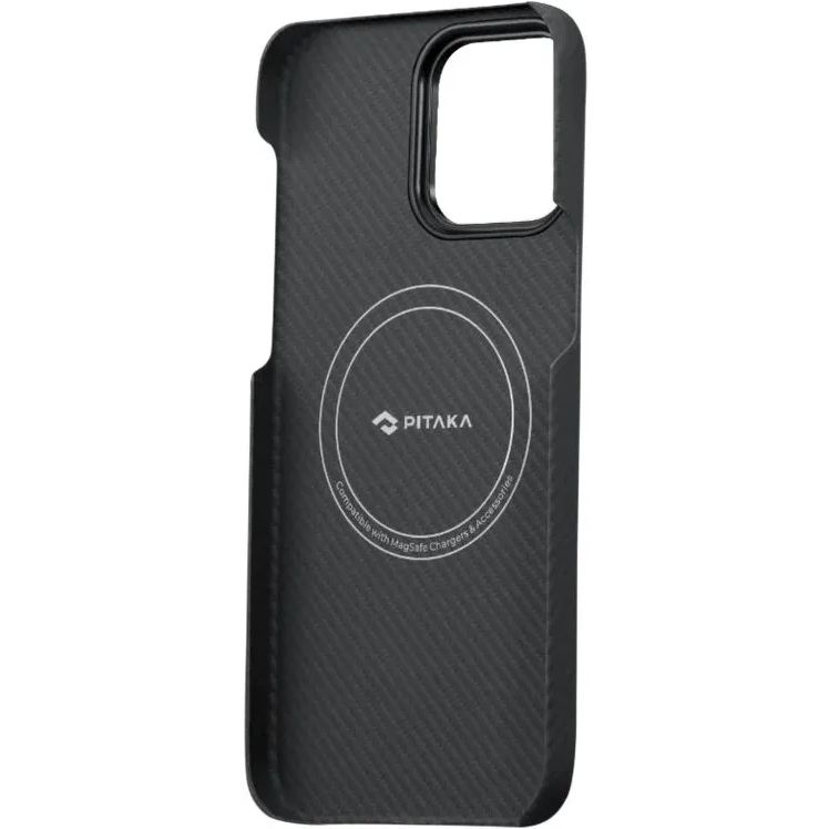 Чехол-накладка Pitaka MagEZ Case 3 Twill 600D Black/Grey для iPhone 14 Pro Max - фото 3