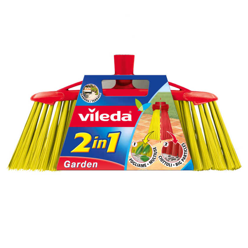 Щітка для прибирання на вулиці Vileda Garden 2 in 1 (4023103095939) - фото 6