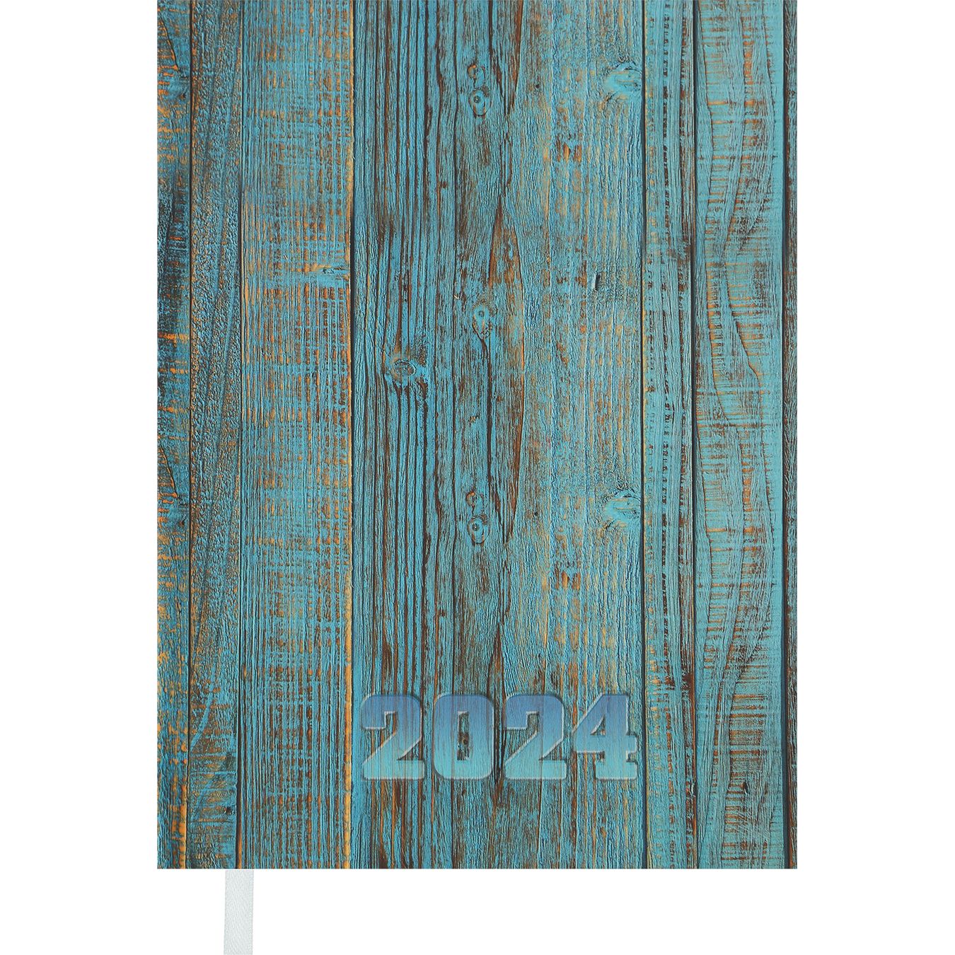 Щоденник датований Buromax Next 2024 A5 блакитний (BM.2119-14) - фото 1